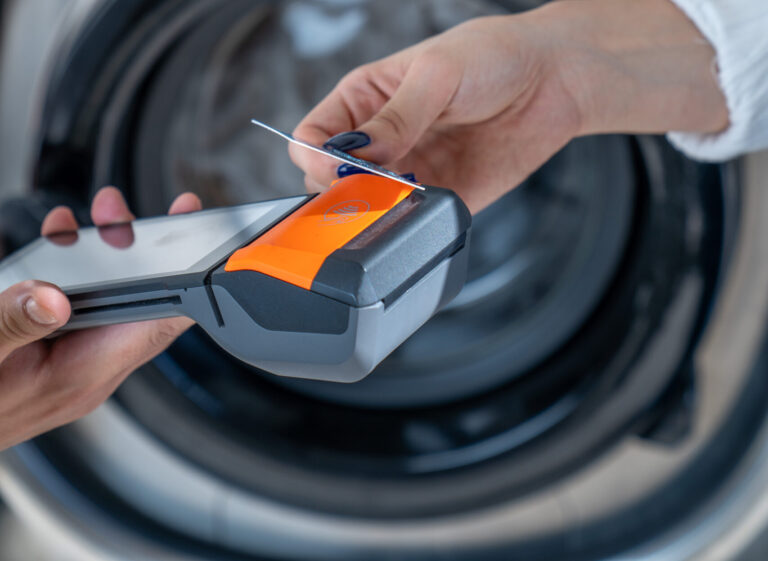 Laverie Casablanca paiement carte